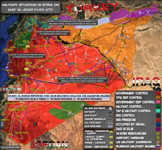 Military Situation In Syria On May 16, 2023 (Map Update)