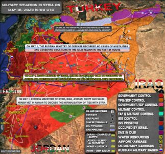 Military Situation In Syria On May 1, 2023 (Map Update)