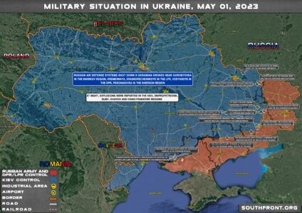 Military Situation In Ukraine On May 1, 2023 (Map Update)