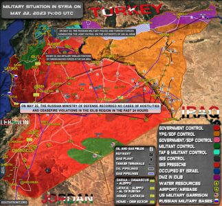 Military Situation In Syria On May 22, 2023 (Map Update)