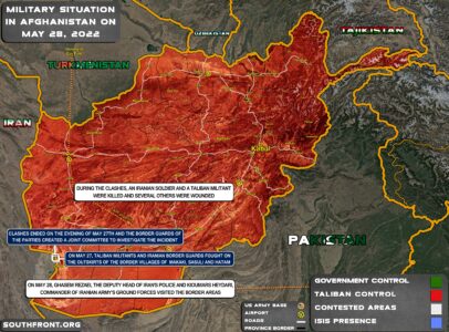 Military Situation In Afghanistan On May 28, 2023 (Map Update)