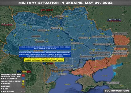 Military Situation In Ukraine On May 29, 2023 (Map Update)