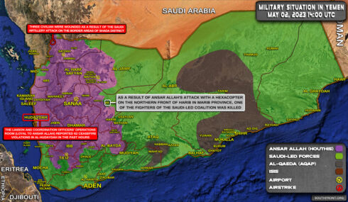 Military Situation In Yemen On May 2, 2023 (Map Update)