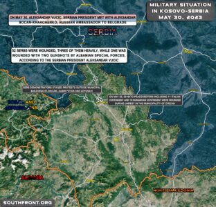 Military Situation In Kosovo On May 30, 2023 (Map Update)