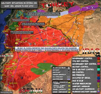 Military Situation In Syria On May 30, 2023 (Map Update)