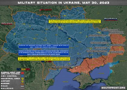 Military Situation In Ukraine On May 30, 2023 (Map Update)