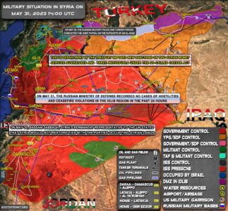 Military Situation In Syria On May 31, 2023 (Map Update)