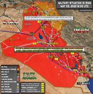 Military Situation In Iraq On May 3, 2023 (Map Update)