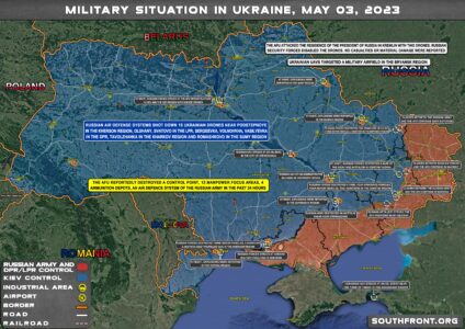 Military Situation In Ukraine On May 3, 2023 (Map Update)