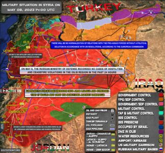 Military Situation In Syria On May 8, 2023 (Map Update)