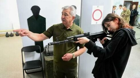 Ukraine Expands Weapons Training For Children As Bakhmut Reportedly Falls