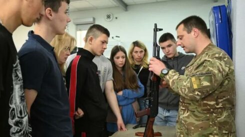 Ukraine Expands Weapons Training For Children As Bakhmut Reportedly Falls