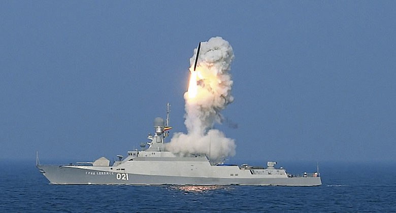 Russian Navy Attacked ISIS Hideouts In Syria With Cruise Missiles: Monitoring Group