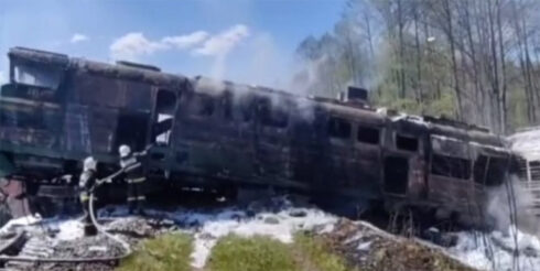 Saboteurs Blew Up Second Train In Russian Bryansk Region