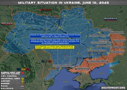 Military Situation In Ukraine On June 10, 2023 (Map Update)