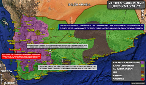 Military Situation In Yemen On June 14, 2023 (Map Update)