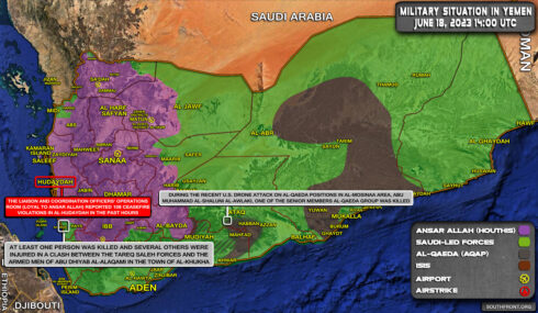 Military Situation In Yemen On June 18, 2023 (Map Update)