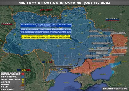 Military Situation In Ukraine On June 19, 2023 (Map Update)