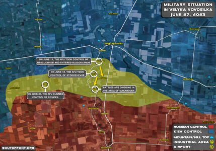 Counter Offensive In Maps: Ukrainian Gains Since June 4, 2023 (Map Update)