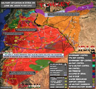 Military Situation In Syria On June 28, 2023 (Map Update)