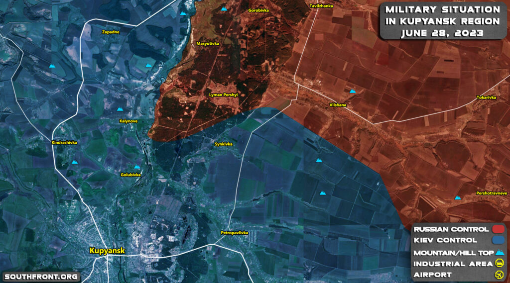 Military Situation In Kupyansk Region On June 28, 2023 (Map Update)