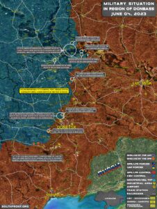 Military Situation In Donbass On June 4, 2023 (Map Update)