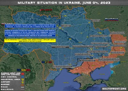 Military Situation In Ukraine On June 4, 2023 (Map Update)