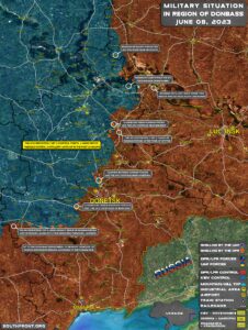 Military Situation In Donbass On June 8, 2023 (Map Update)