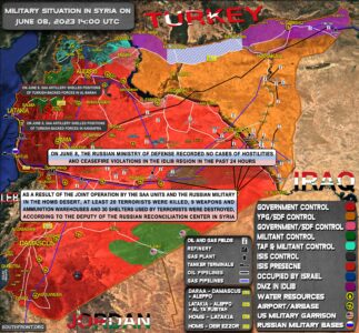 Military Situation In Syria On June 8, 2023 (Map Update)