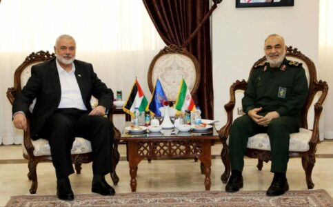 Hamas Delegation Meets With Iranian President, IRGC Cmdr.