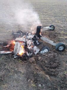 Russian Friendly Fire Destroyed Mohajer-6 UAV Over Crimea (Photos)