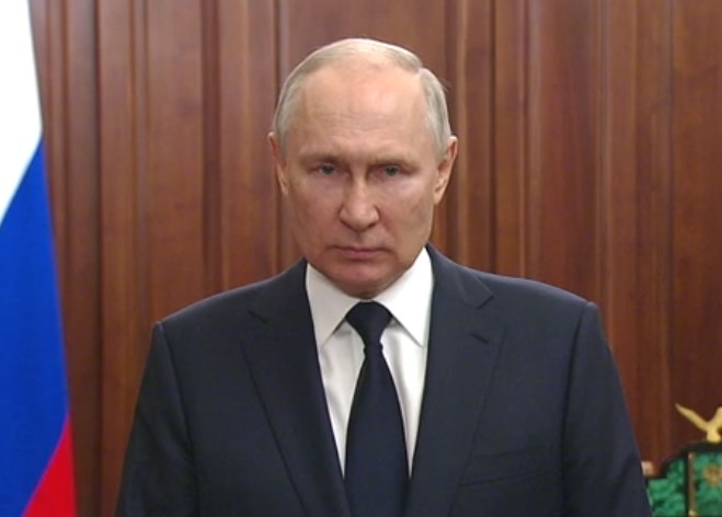 Putin's Address To Nation Regarding End Of Rebellion Attempt By Wagner