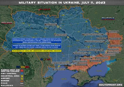 Military Situation In Ukraine On July 11, 2023 (Map Update)