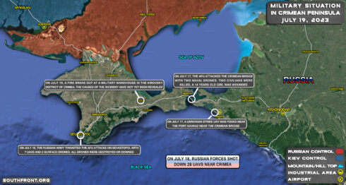 Ukraine's Recent Attacks On Crimea (Map Update)