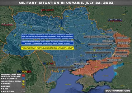 Military Situation In Ukraine On July 22, 2023 (Map Update)