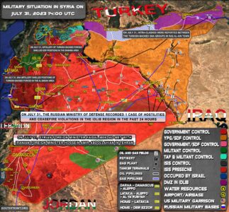 Military Situation In Syria On July 31, 2023 (Map Update)