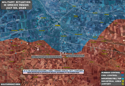 Military Situation In Orihiv Region, Ukraine, On July 3, 2023 (Map Update)