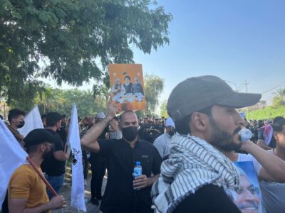 Iraqis Held Anti-US Rally In Baghdad