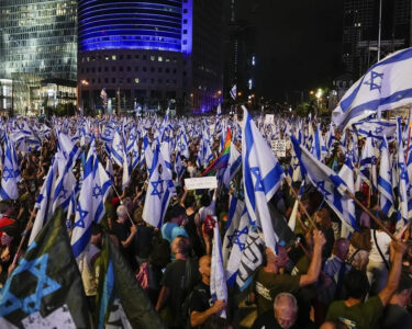 Over 150k Israelis Protest Against Netanyahu