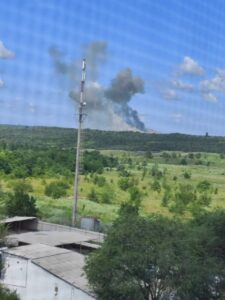 Ukrainian Forces Hit Mine In Rare Attack On Luhansk