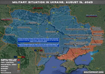 Military Situation In Ukraine On August 15, 2023 (Map Update)