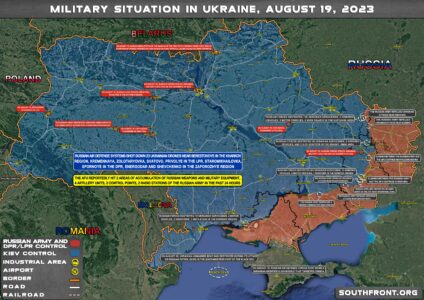 Military Situation In Ukraine On August 19, 2023 (Map Update)