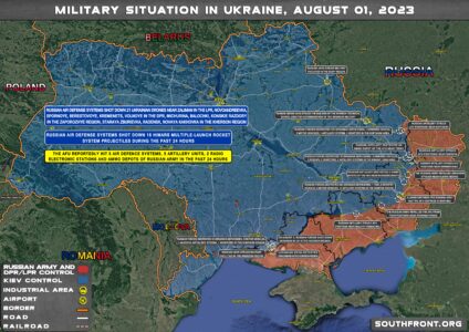 Military Situation In Ukraine On August 1, 2023 (Map Update)