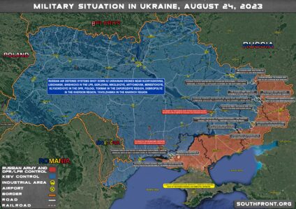 Military Situation In Ukraine On August 24, 2023 (Map Update)