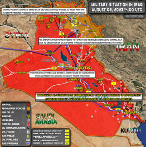 Military Situation In Iraq On August 2, 2023 (Map Update)