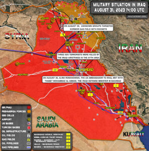 Military Situation In Iraq On August 31, 2023 (Map Update)