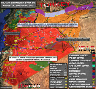 Military Situation In Syria On August 31, 2023 (Map Update)