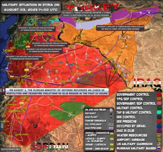 Military Situation In Syria On August 3, 2023 (Map Update)