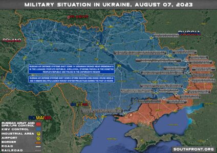 Military Situation In Ukraine On August 7, 2023 (Map Update)