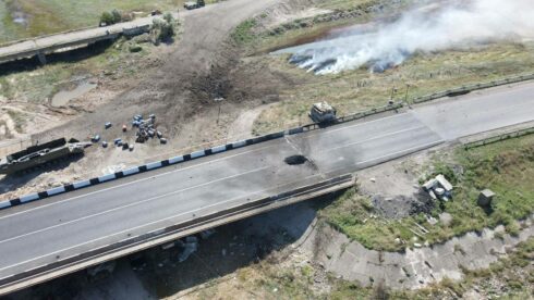 Ukrainian Forces Struck Bridges In Northern Crimea With Storm Shadow Missiles